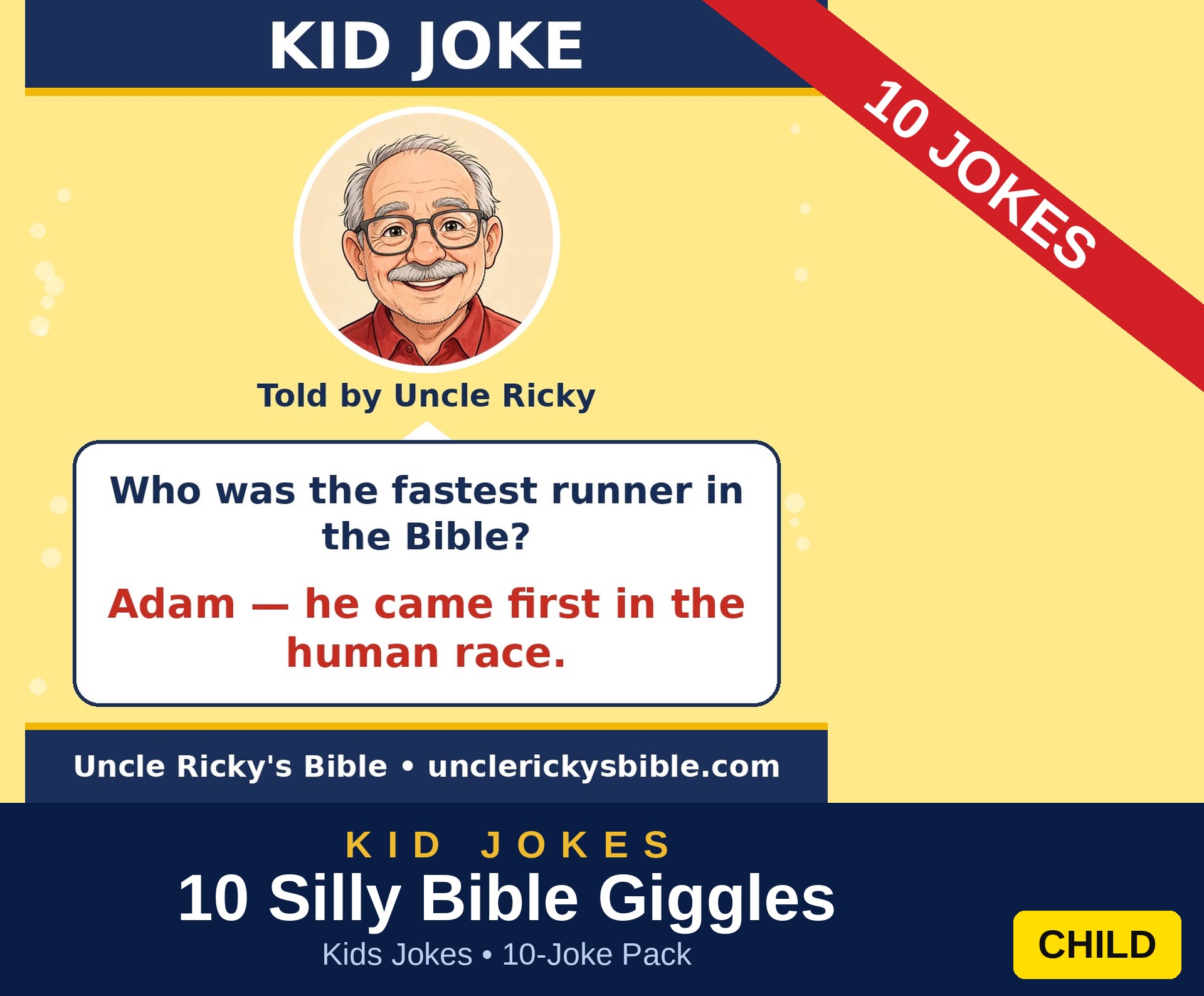 Kid Jokes — 10 Silly Bible Giggles